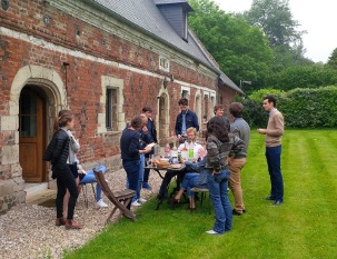 Camie's graduation party