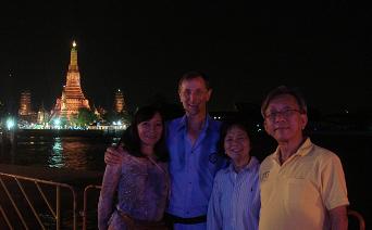 Cindy, Tom, Suwannee, Poonsak