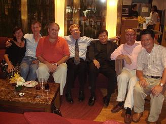 Cindy, Tom, Kim, Ron, Songyos, Wayne, Tong