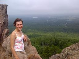 Vicki on the mountain