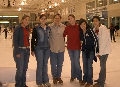 Ice skating