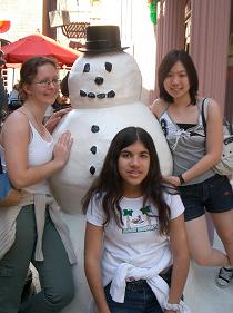 Anki, Kimberly and Nina at MGM studios