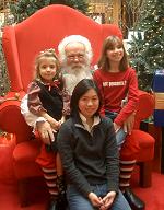 Christmas picture with Santa
