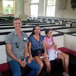 In George Washington's pew